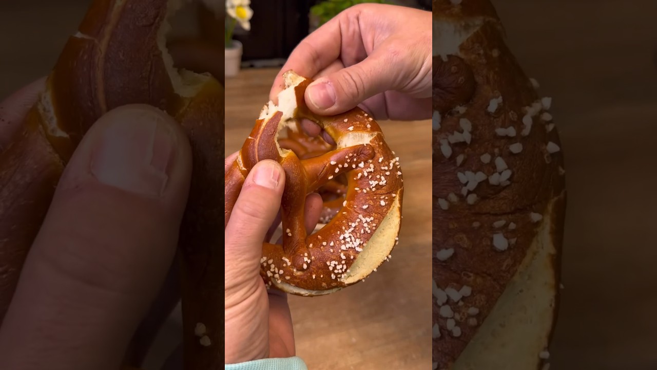 Laugen Brezel Rezept am Ende eingeblendet ✌️