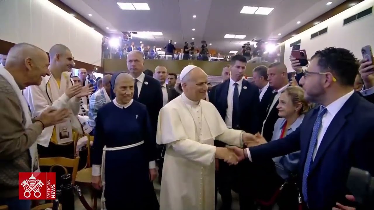 Leono XIV vizitas psichiatrijos ligoninėje „de la Croix“ Beirute