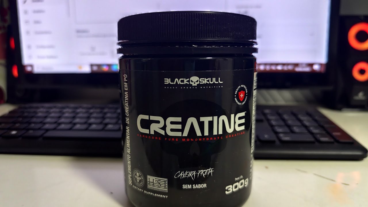 Creatine Black Skull | Léo Oliveira 