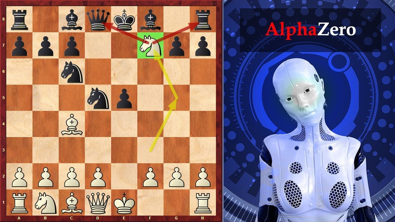 Unbelievable! AlphaZero Goes For Fried Liver Attack