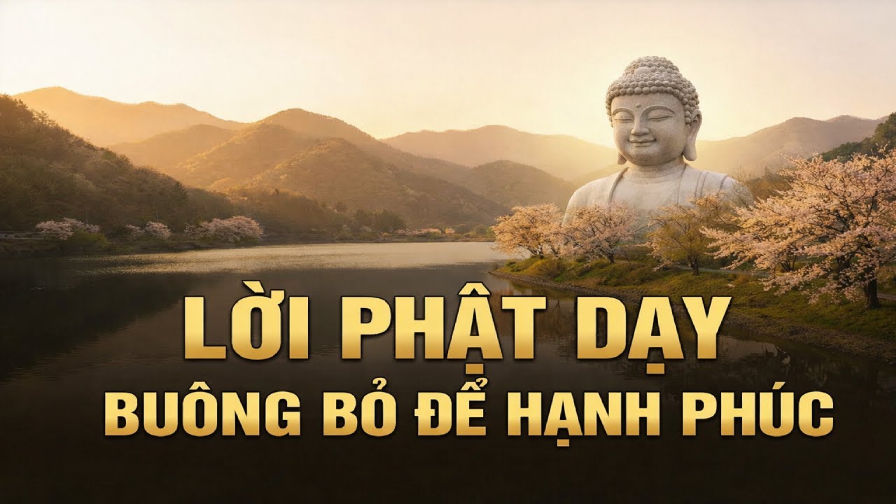 Lời Phật Dạy- Buông Bỏ Để Hạnh Phúc #loiphatday #phatphap  #kinhdiatang