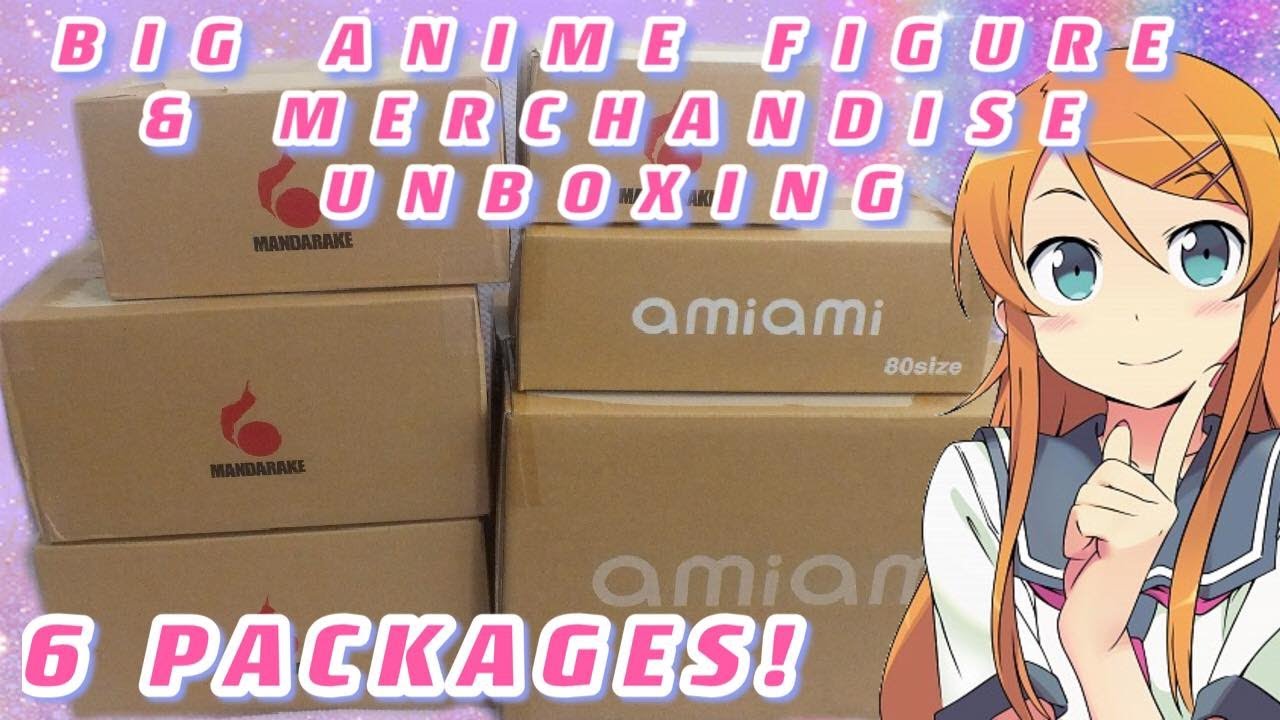 BIG ANIME FIGURE & MERCHANDISE HAUL UNBOXING #3 - AmiAmi and Mandarake