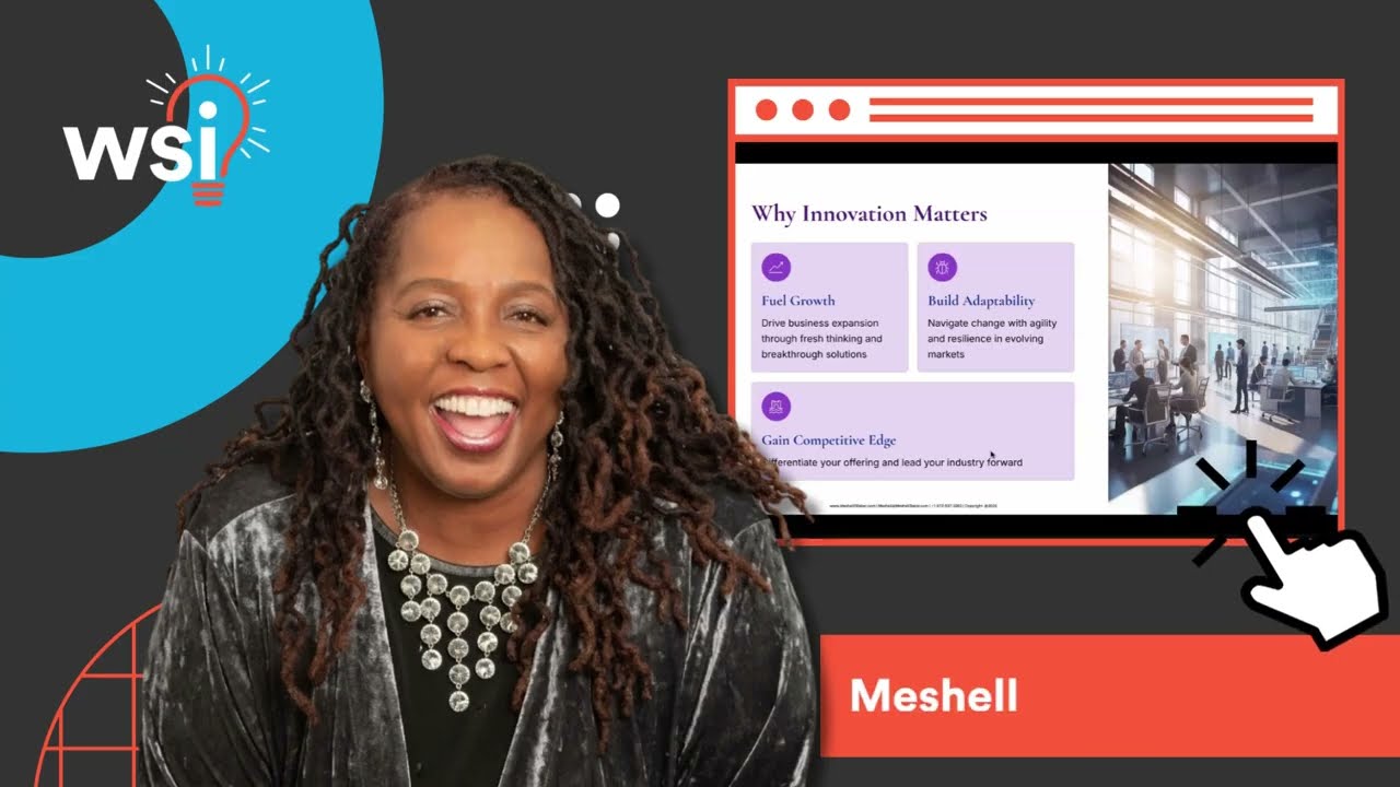 WSI Innovation Lab: Episode 2 - Meshell Baker
