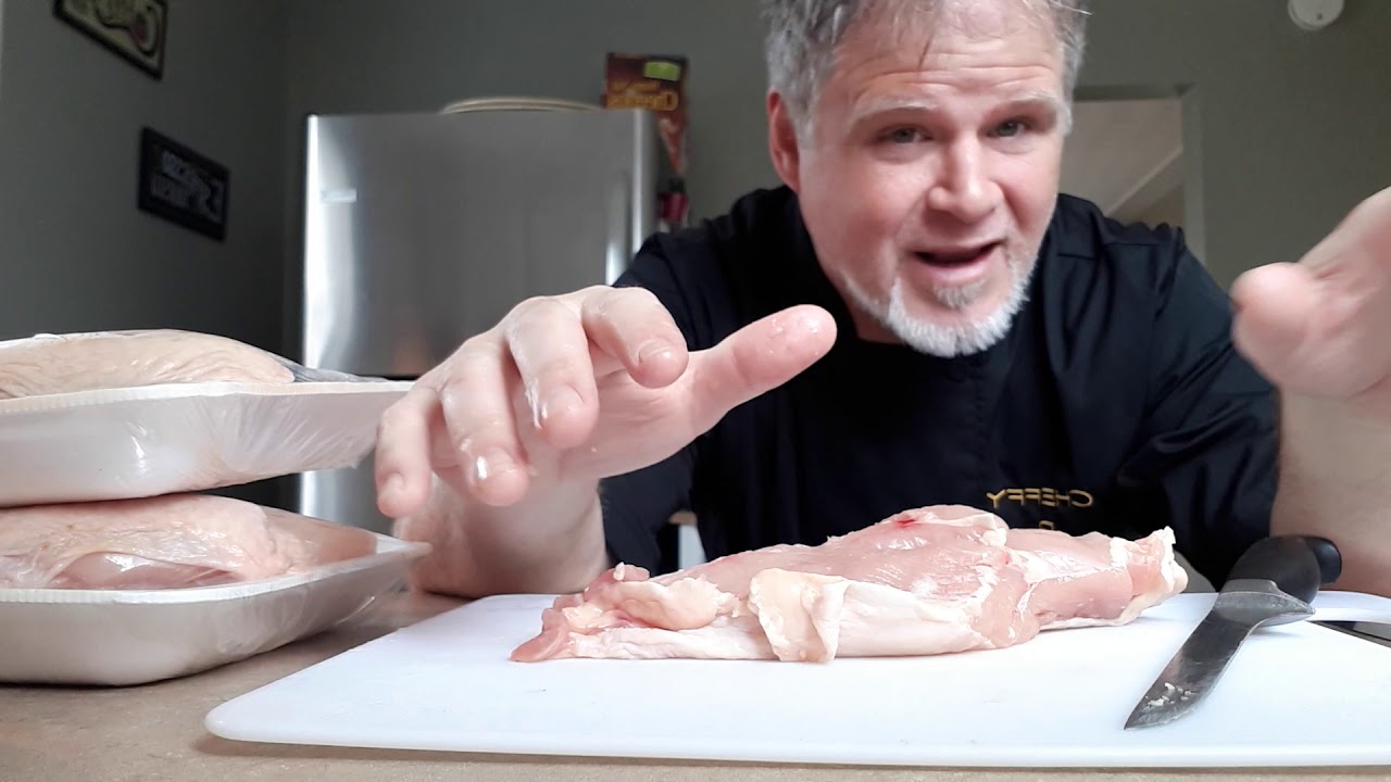 Deboning "Bone-in" Chicken Breasts - Hospitality & Tourism St. Patrick's Catholic High School