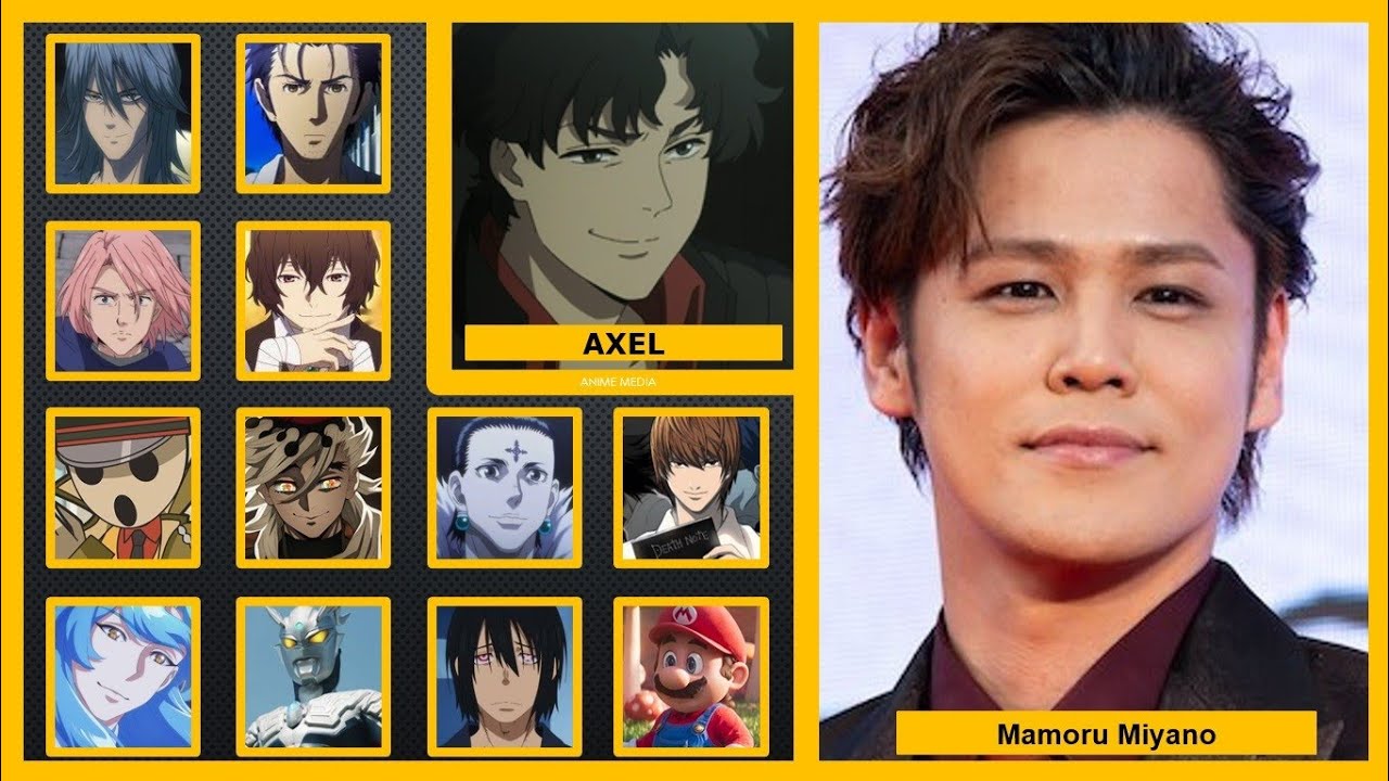 Lazarus Japanese Voice Actors and their Characters 