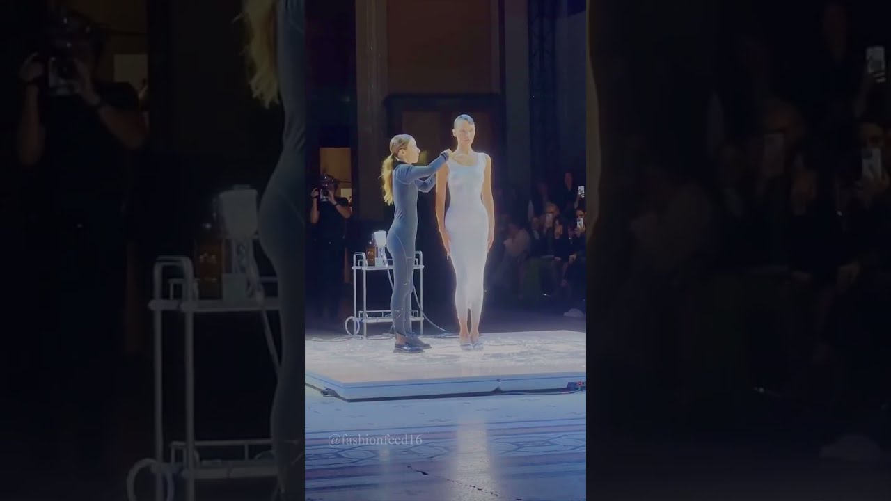 Coperni Spray Dress | Bella Hadid