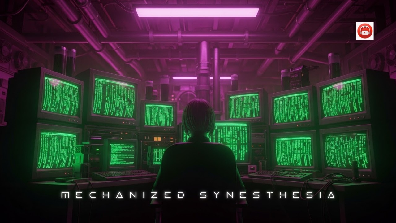 Mechanized Synesthesia | Cyberpunk Coding Music for Focus, Productivity & Deep Work (3 Hours)