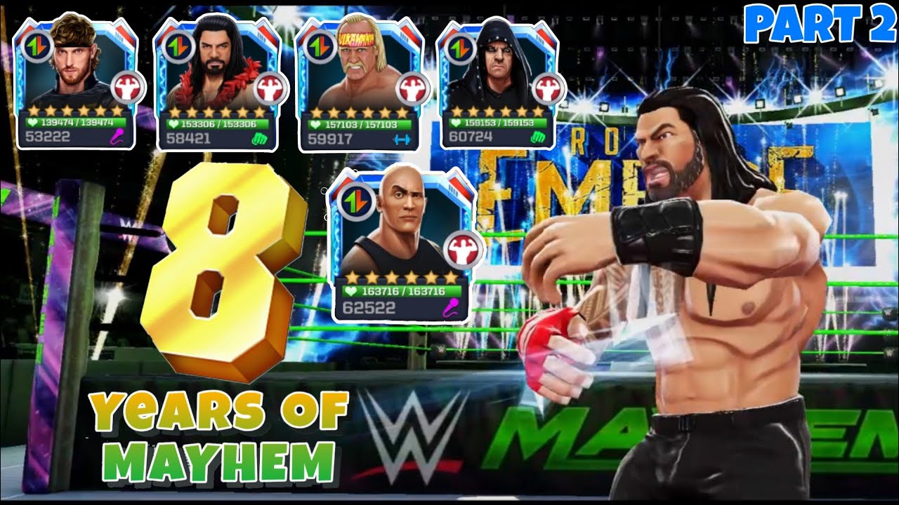 День рождения WWE Mayhem 🔥 | 8 лет со дня основания &ndash; Часть 2