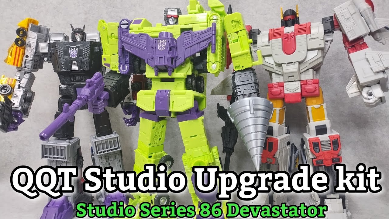 Набор обновлений QQT Studio Series Devastator, преобразующий Devastator