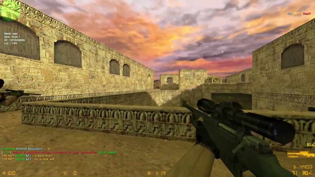 No Gun - de_kabul - 3 Kills (AWP) - Single #Counter68 - Strike 1.6