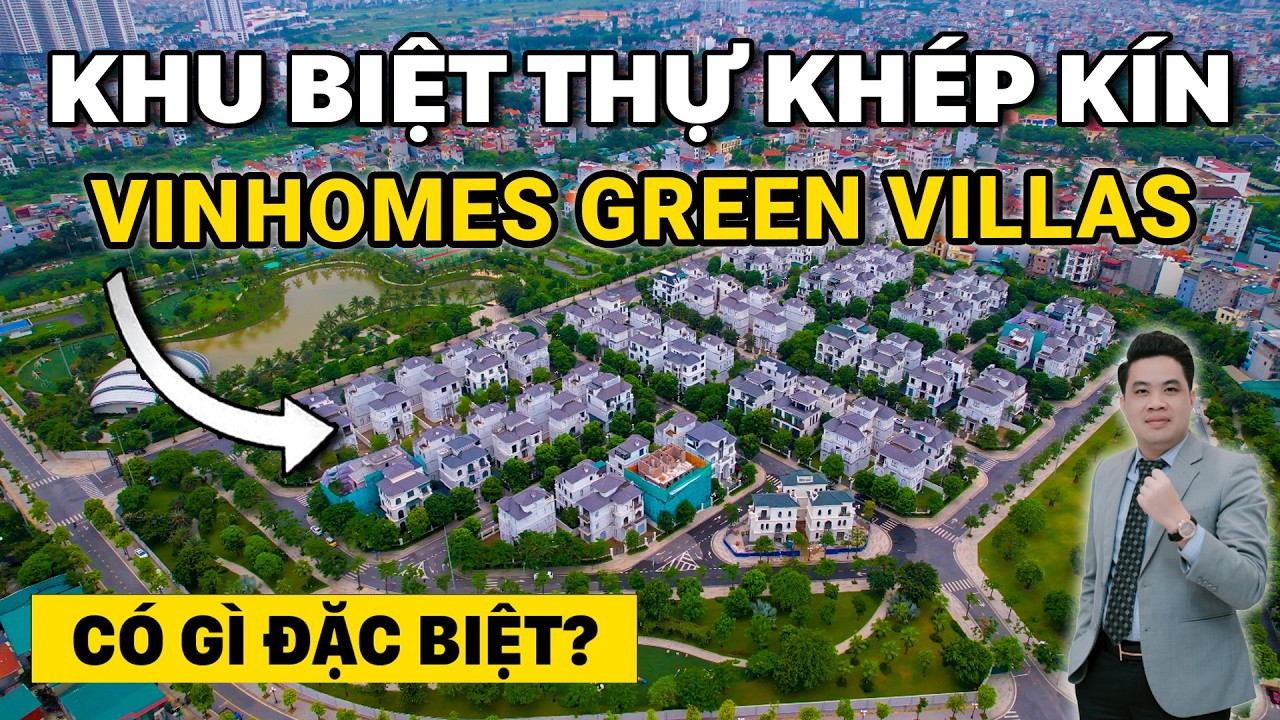 Vinhomes Green Villas Có Gì Đặc Biệt? Biệt Thự 50–100 Tỷ Ngay Sát Smart City