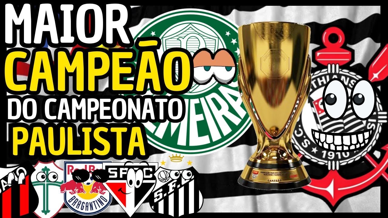 🏆TODOS OS CAMPEÕES DO CAMPEONATO PAULISTA - 1902 A 2025
