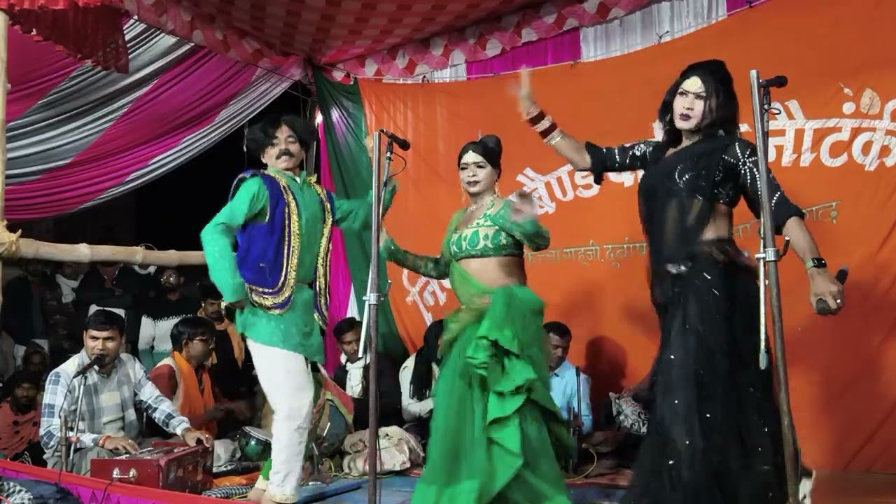 निरहू नौटंकी प्रोग्राम कटवा गहजी आजमगढ़। स्वर सरवन डांसर ग्रुप