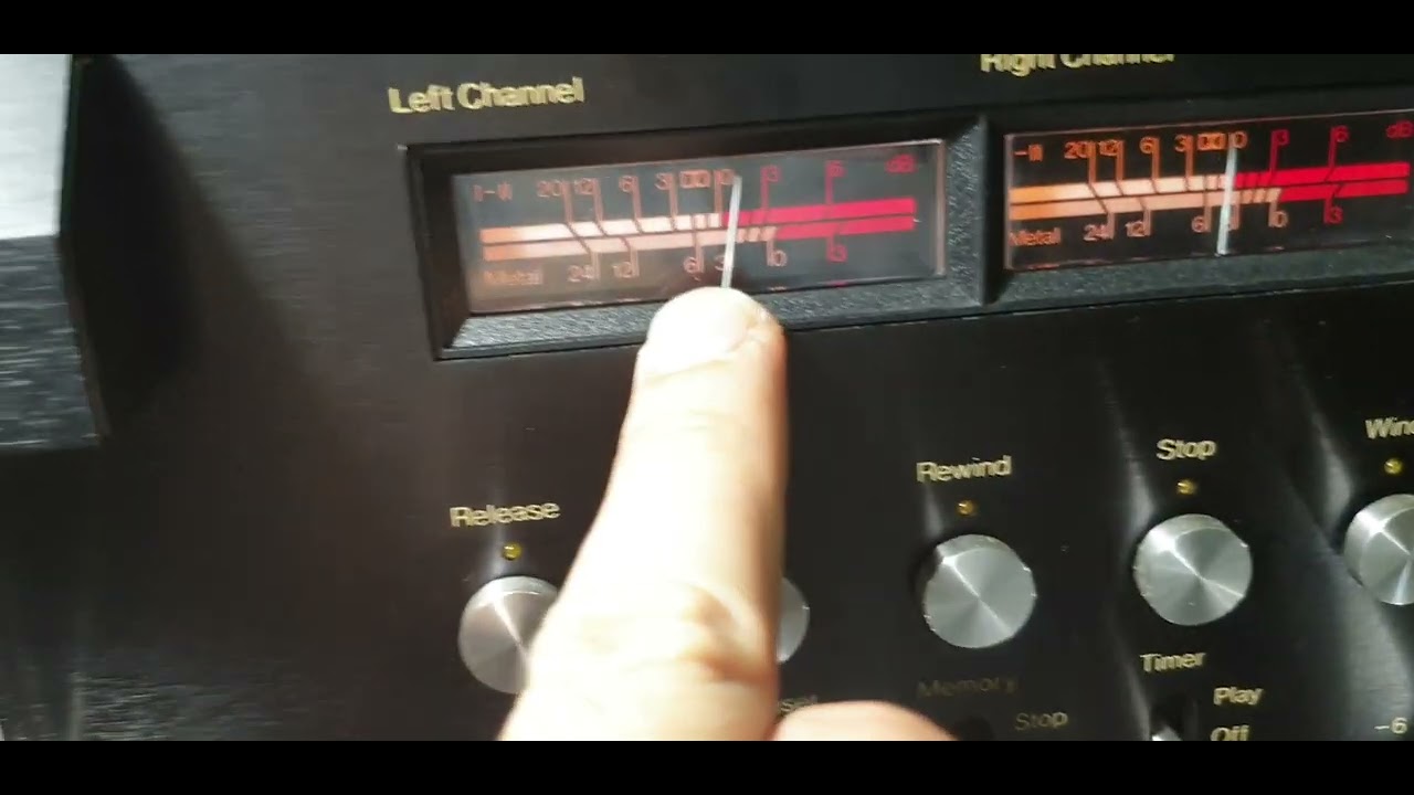 tandberg 3014A, Tape Maxell UE, type I, calibration, Recording. Stay in alive song