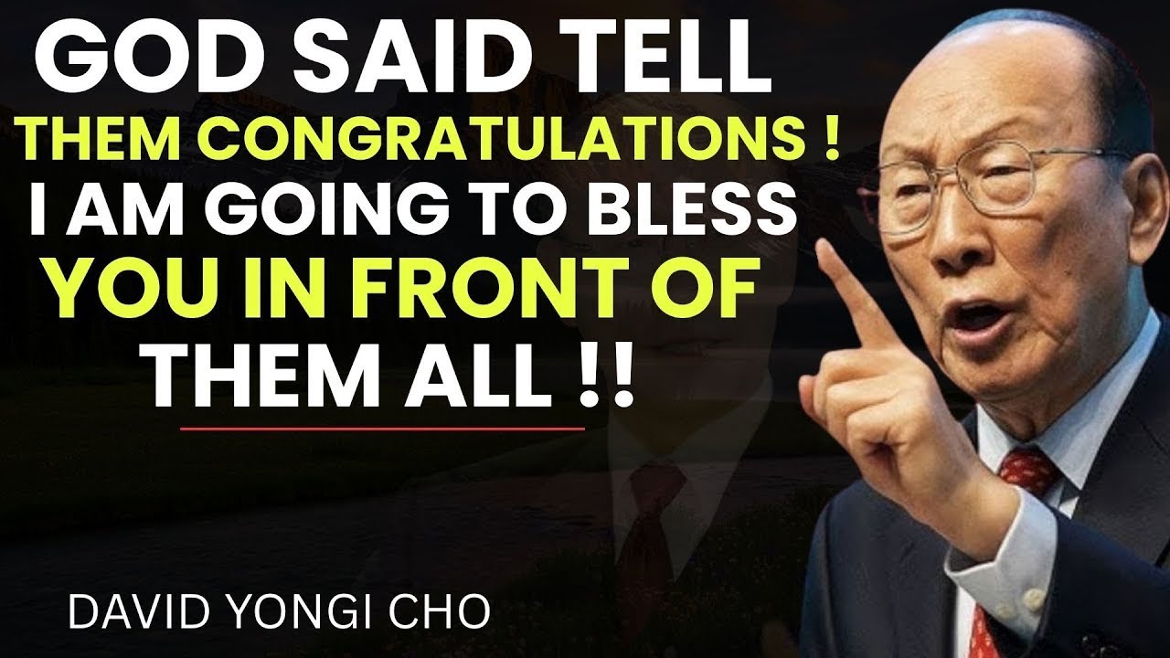 “Go Ahead and Say Congratulations — God Is Preparing to Honor You Publicly”