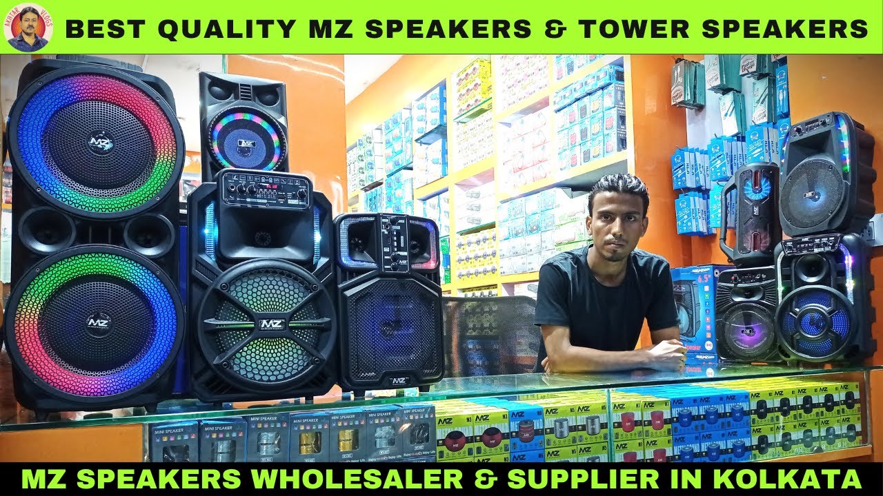 MZ Bluetooth Speakers | Best Quality MZ Speakers & Tower Speakers Wholesaler & Supplier In Kolkata