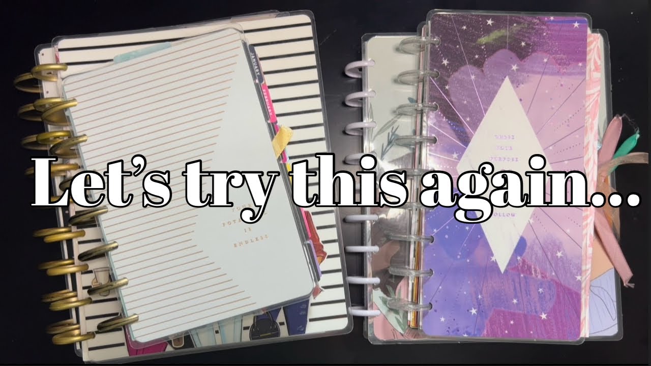 Using Separate Planners and Journals