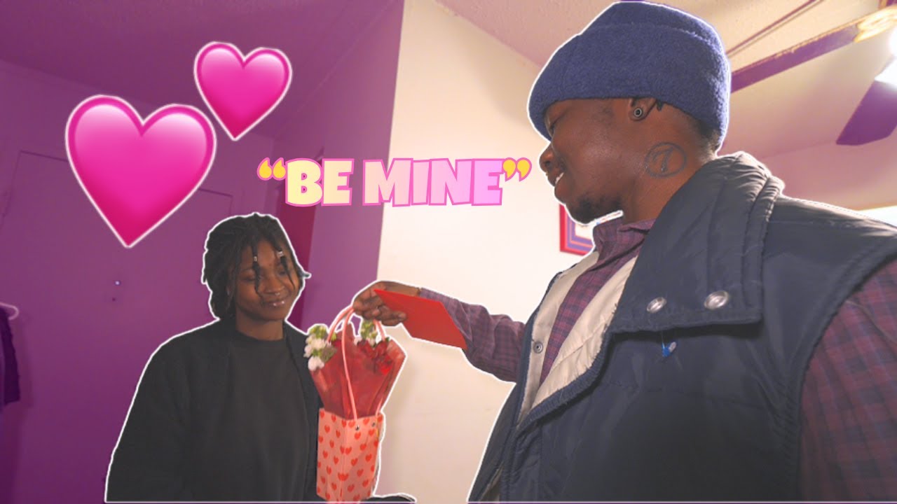 I ASKED DANNI (MY TATTOO ARTIST) TO BE MY VALENTINE'S 💝👀