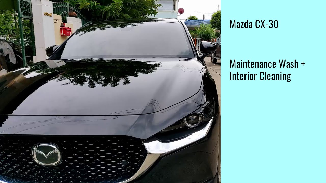 VLOG 01: Mazda CX-30, Maintenance Wash