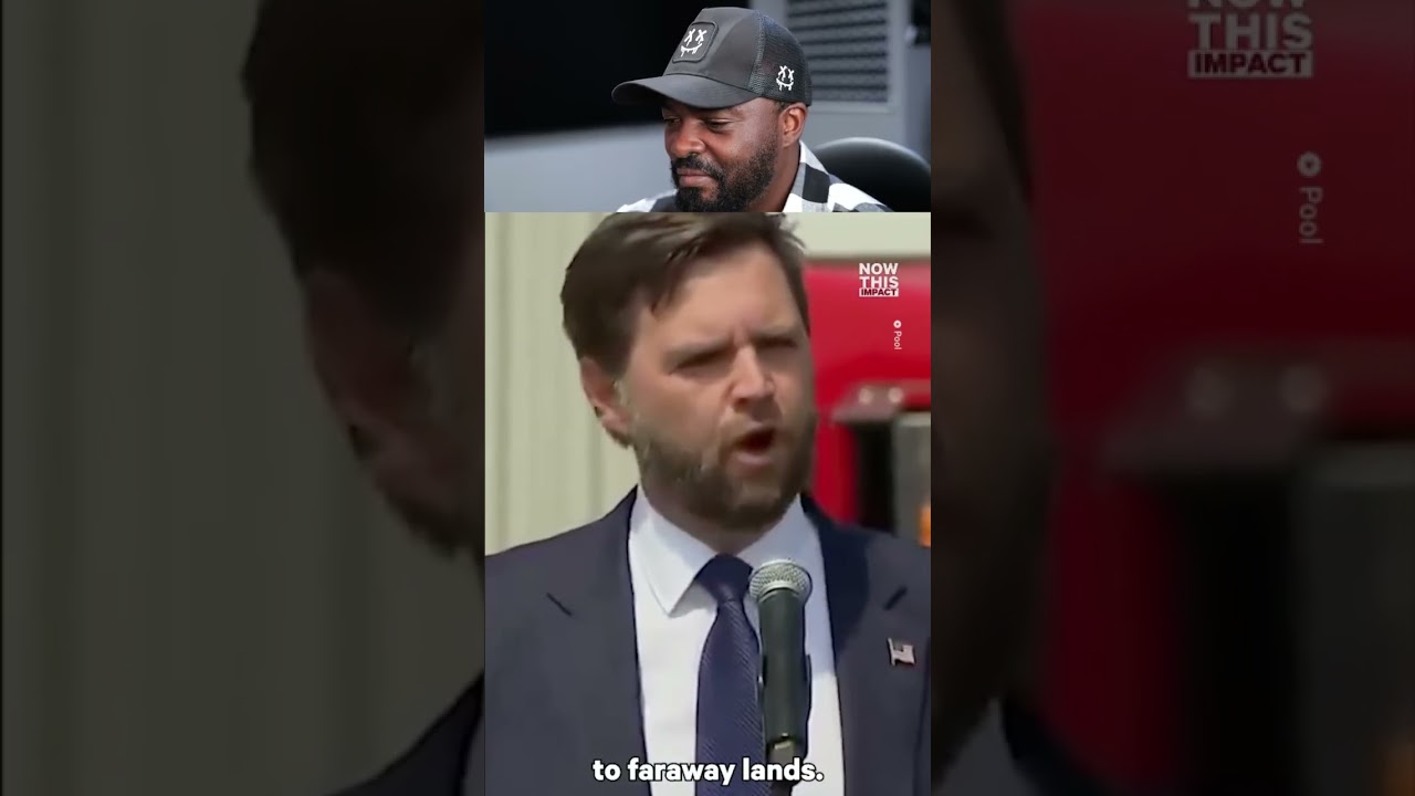 the Irony - JD Vance Says 'No More Wars' #shorts #vance #trump