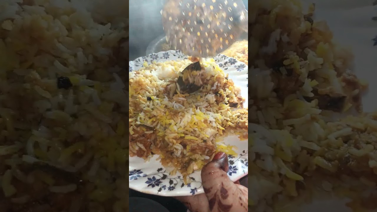 Hyderabadi chicken biryani||cook with shama 