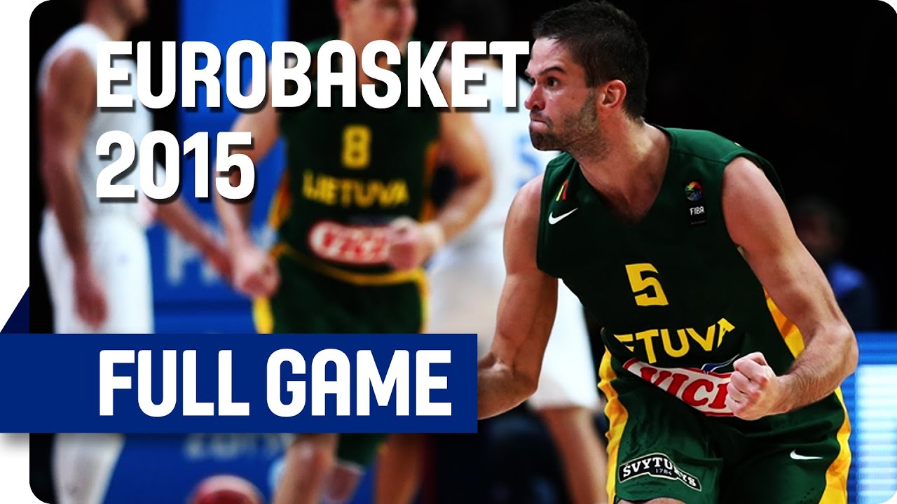 Italy v Lithuania - Quarter Final - Live Stream - Eurobasket 2015