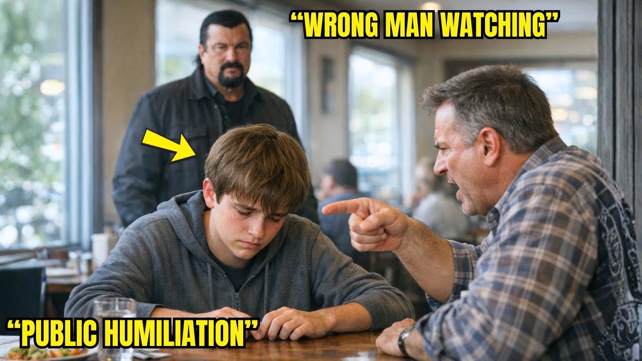 MY DAD HUMILIATED ME AT DINNER — SECONDS LATER, STEVEN SEAGAL STOOD UP