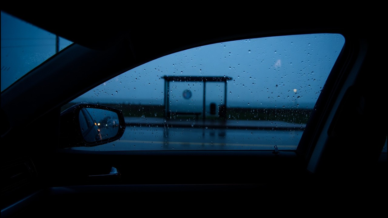 Rainy Car Sleep at Night 🚗🌧️ | Soft Rain Sounds for Deep Sleep & Relaxation