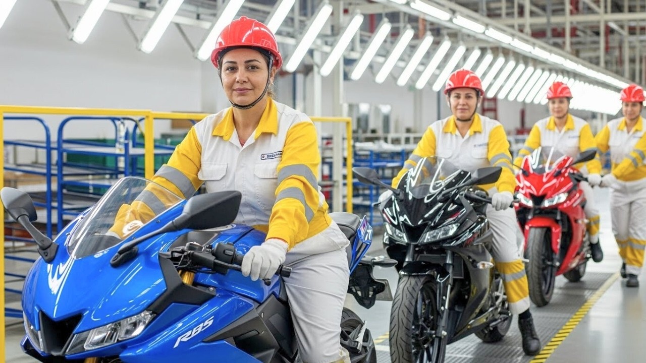Inside the High-Tech Factory | Latest Yamaha’s YZF-R6 RACE  $50,000😲  (Full Process)