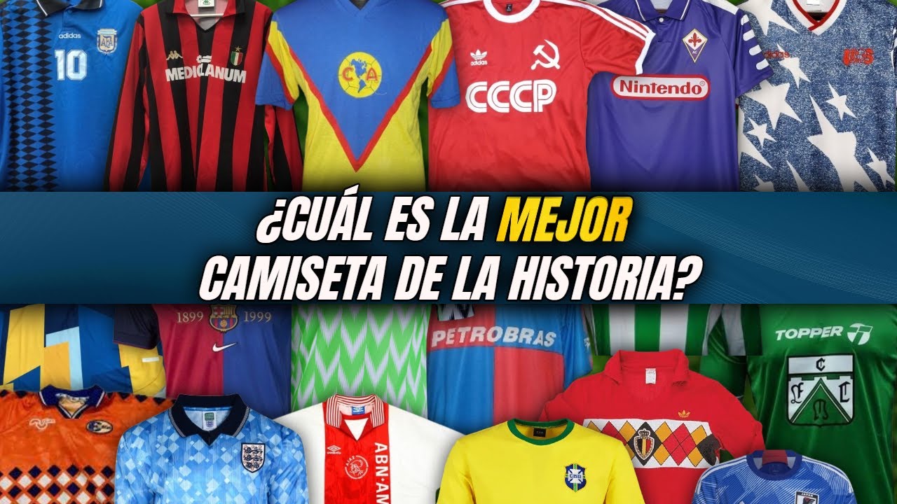 Estas son LAS MEJORES CAMISETAS de la historia (y si no estás de acuerdo decí cuales si lo son)