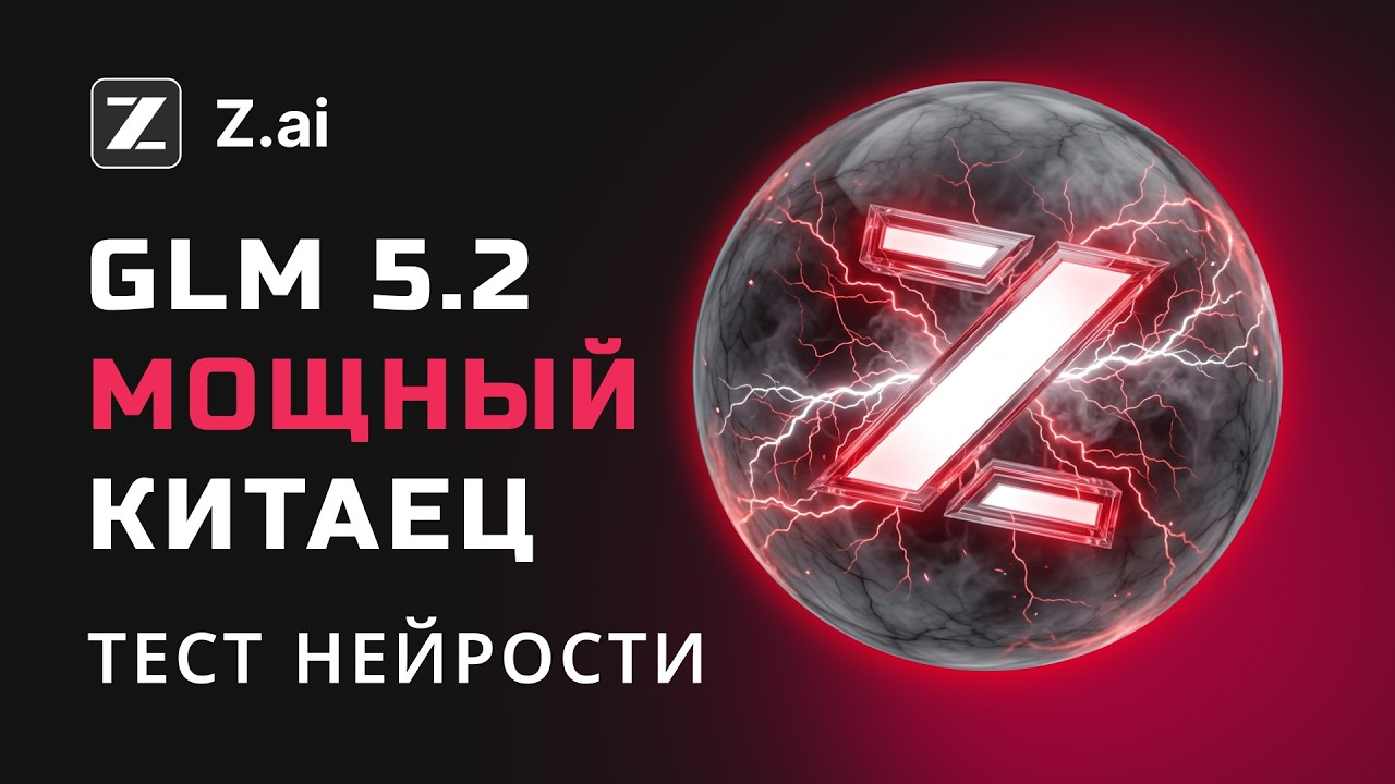Z.ai GLM 5.2 в деле! Китайская reasoning-модель для вайбкодинга