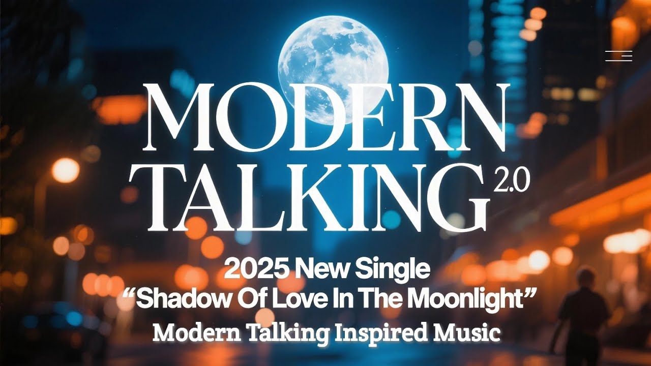 MODERN TALKING 2.0 / 2025 New Single /Shadow Of Love In The Moonlight/Modern Talking Inspired Music