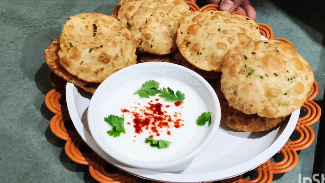 Aalo chiz masala puri  healthy recipe by@sanjikitchen8623 
