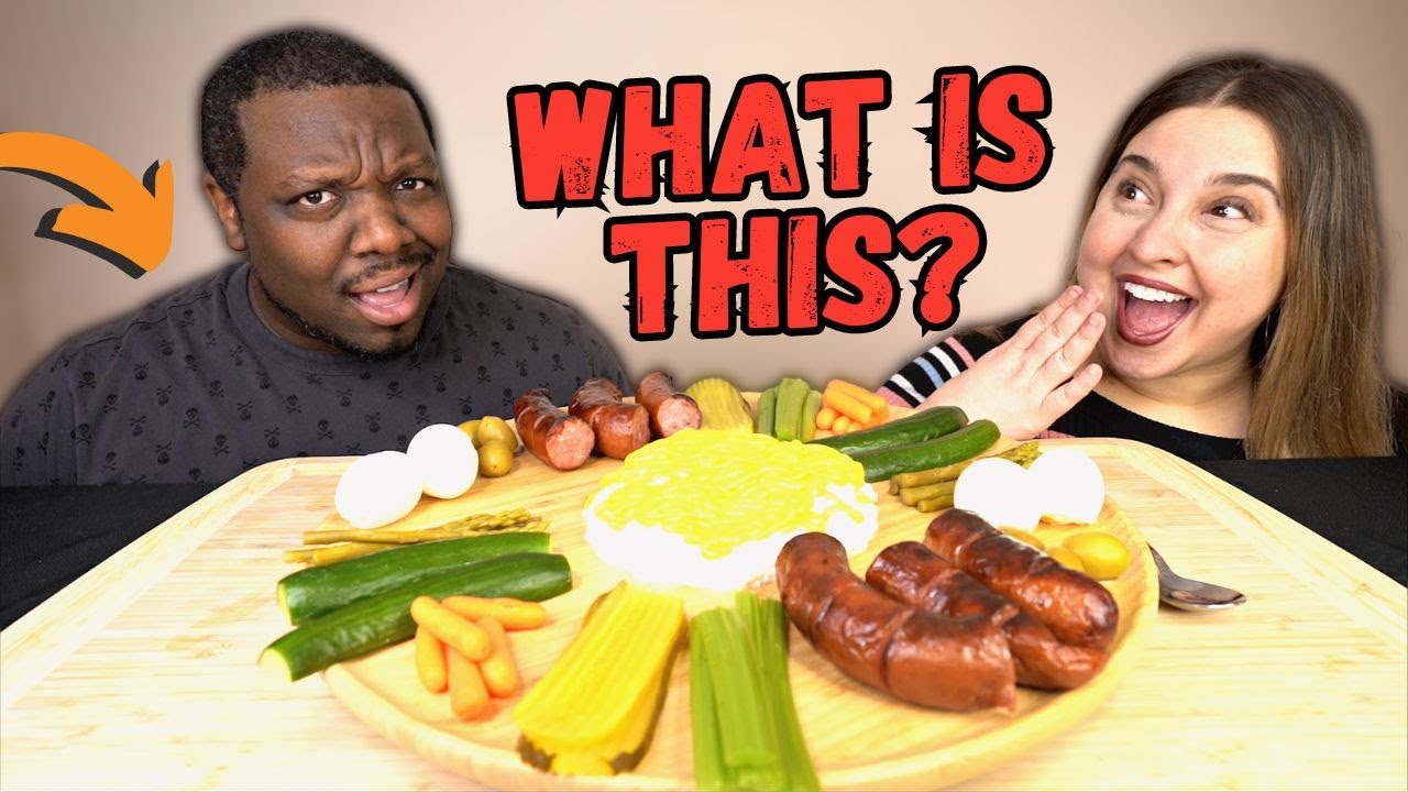 Making My HUSBAND Try The VIRAL TikTok Trend! [Cottage Cheese & Mustard]