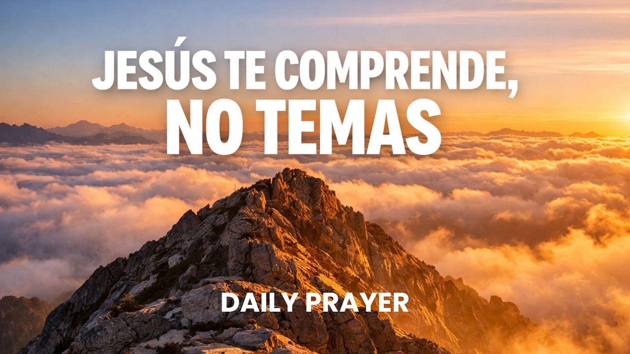 Jesús Te Comprende: Ora Sin Miedo | Oración Diaria