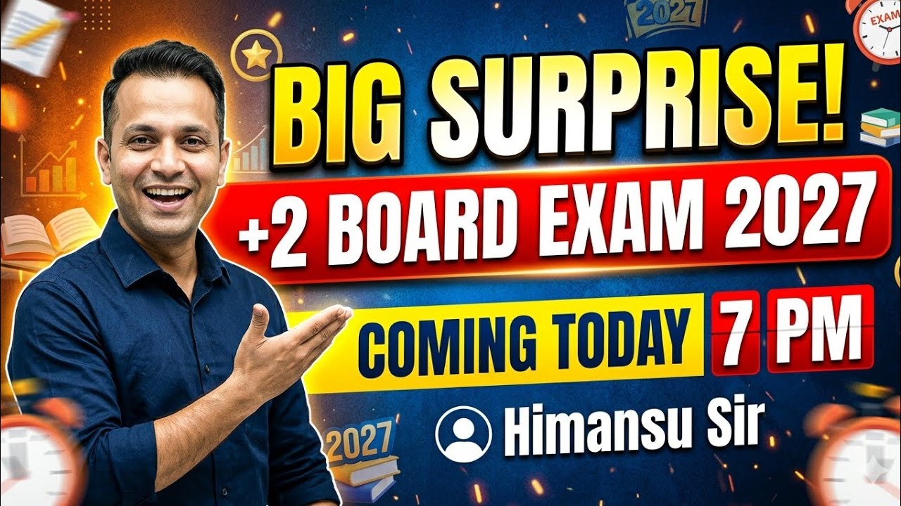 +2 Board Exam 2027 Arts Students Big Surprise for board exam 2027 #mychseclass