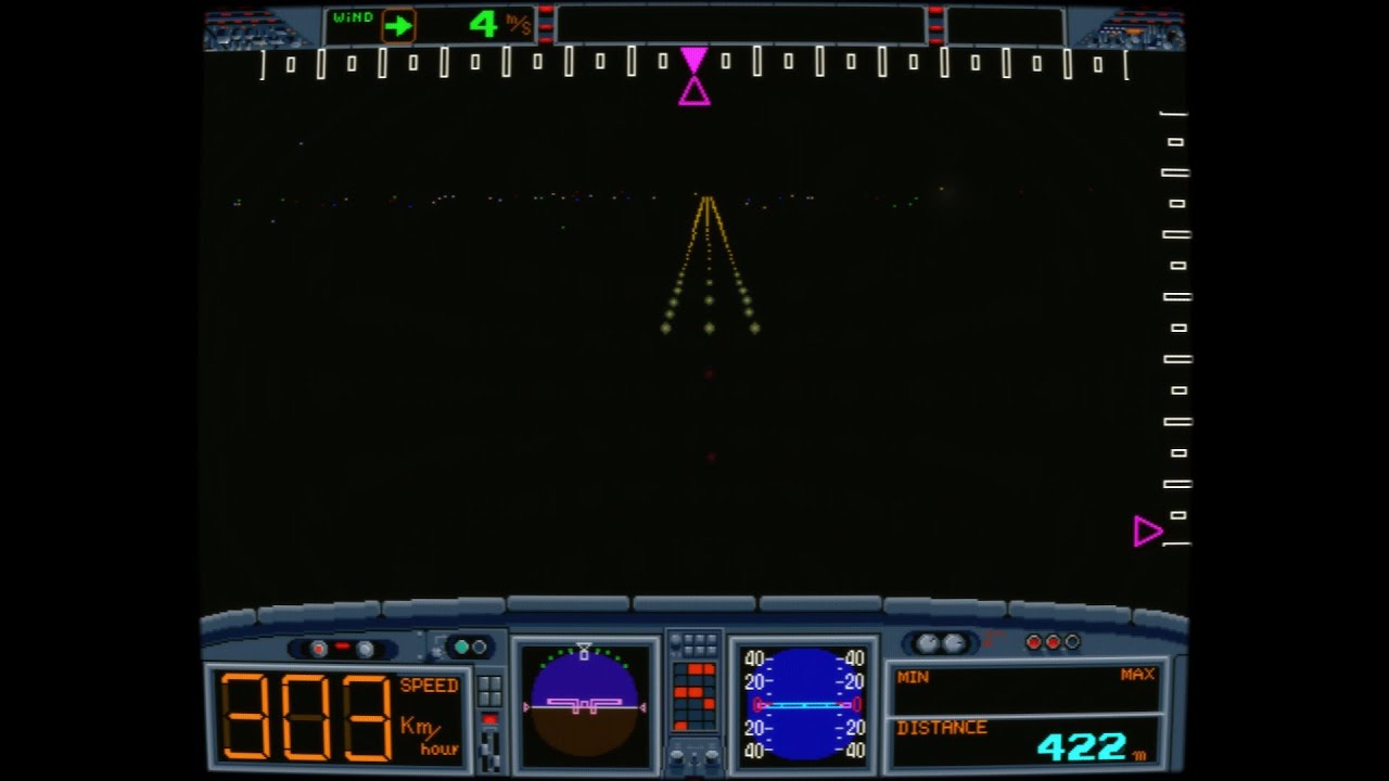 [Arcade Longplay] 1987 Midnight Landing / 미드나이트 랜딩