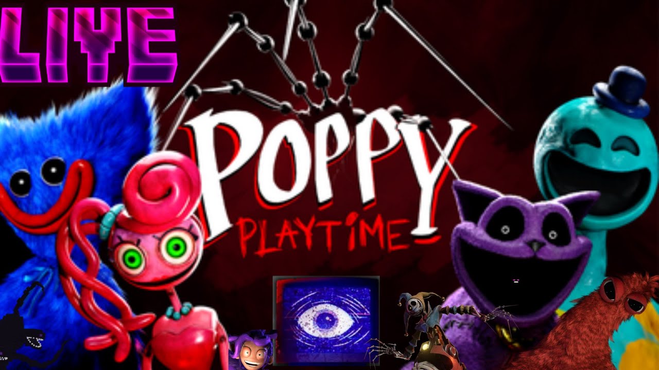 POPPY PLAYTIME LIVE! (BEATING ALL CHAPTERS WITHOUT DYING) PT 2