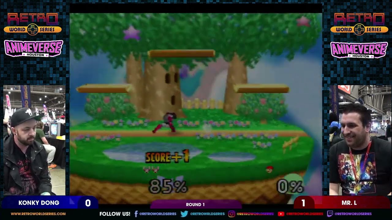 Konky Dong vs Mr. L (Round 1) - Super Smash Bros (Nintendo 64) - Animeverse Houston 2026