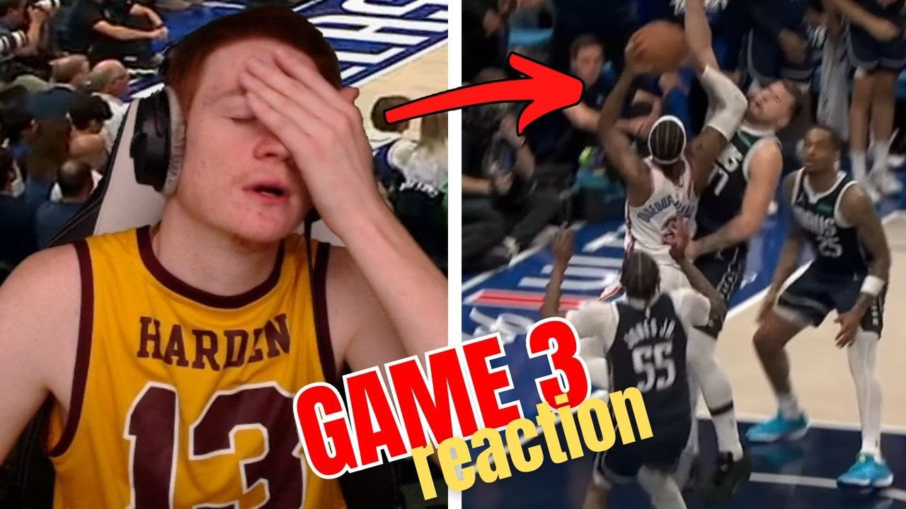 Реакция ZTAY на третью игру Thunder против Mavericks!