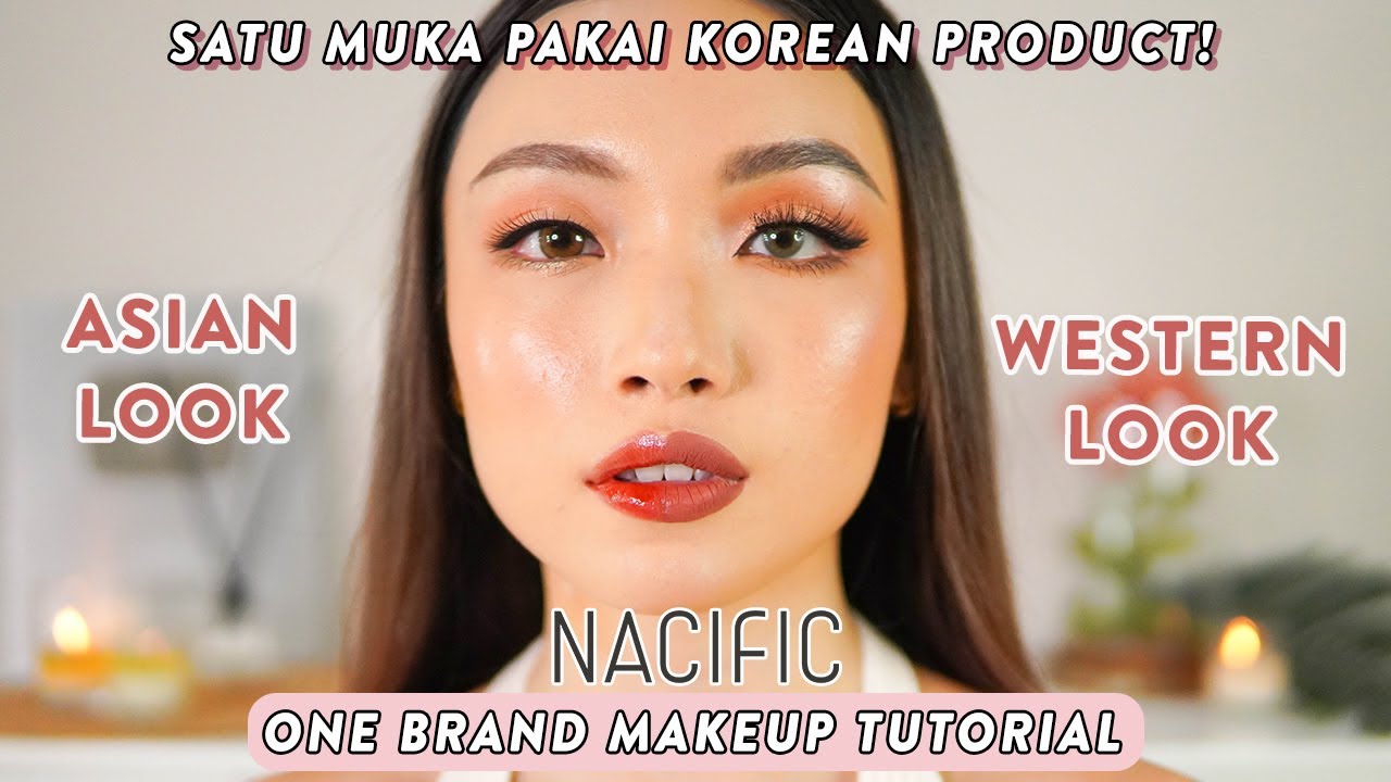 Asian VS Western Makeup! | Nacific One Brand Makeup Tutorial