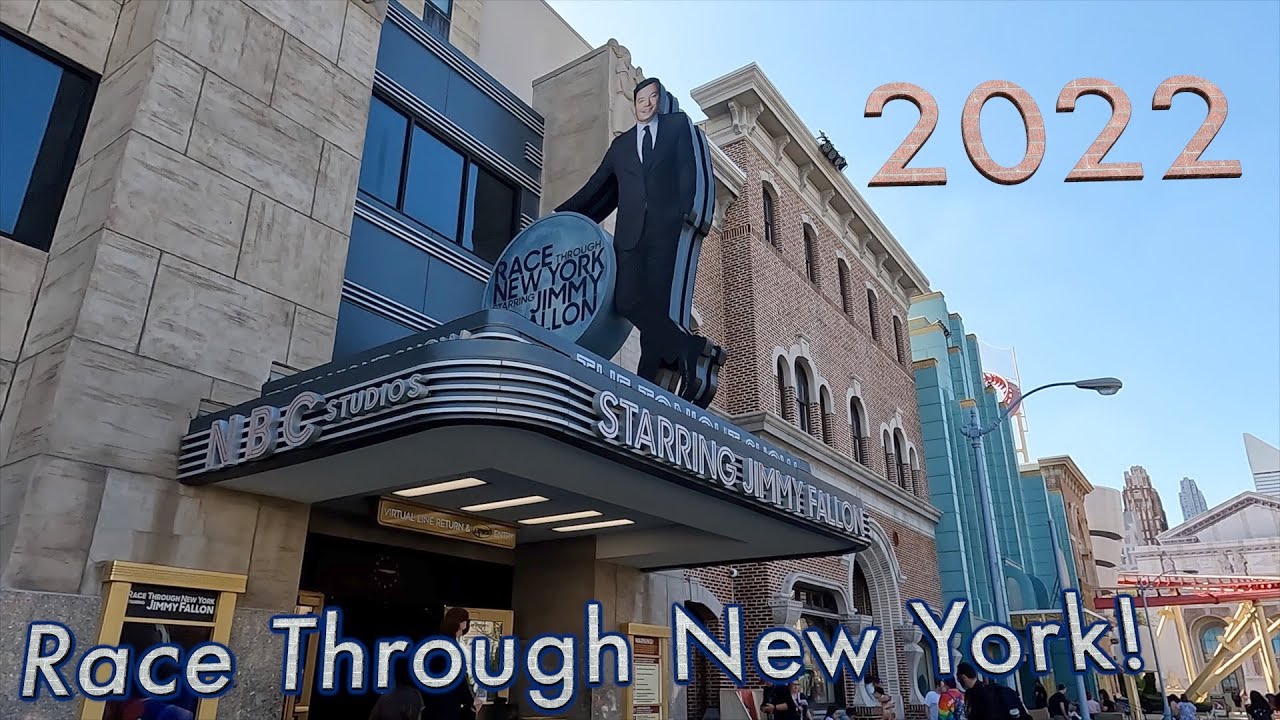 Jimmy Fallon Ride Universal Studios
