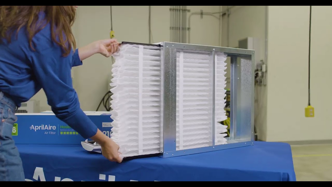 How to Replace the Air Filter in an AprilAire Whole-House Air Purifier