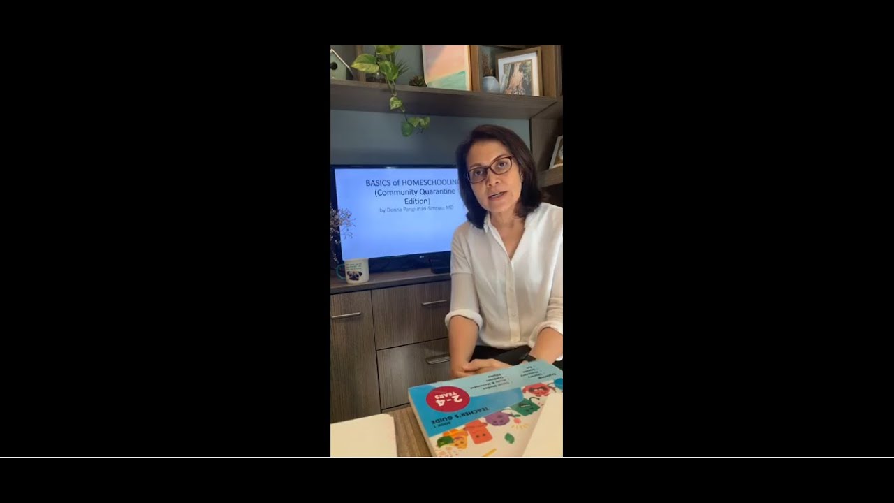 Guide to the Basics of Homeschooling Community Quarantine Edition with Dr. Donna Pangilinan Simpao