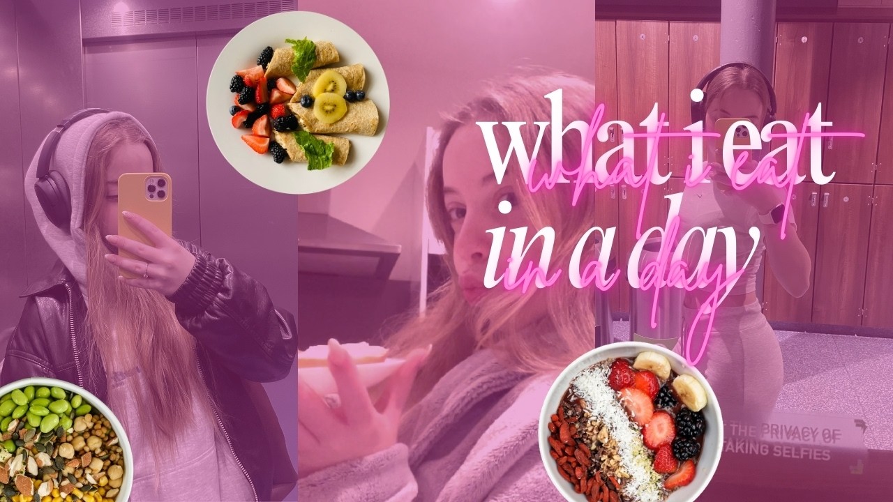 what i eat in a day *as a student* | realistic day in the life...