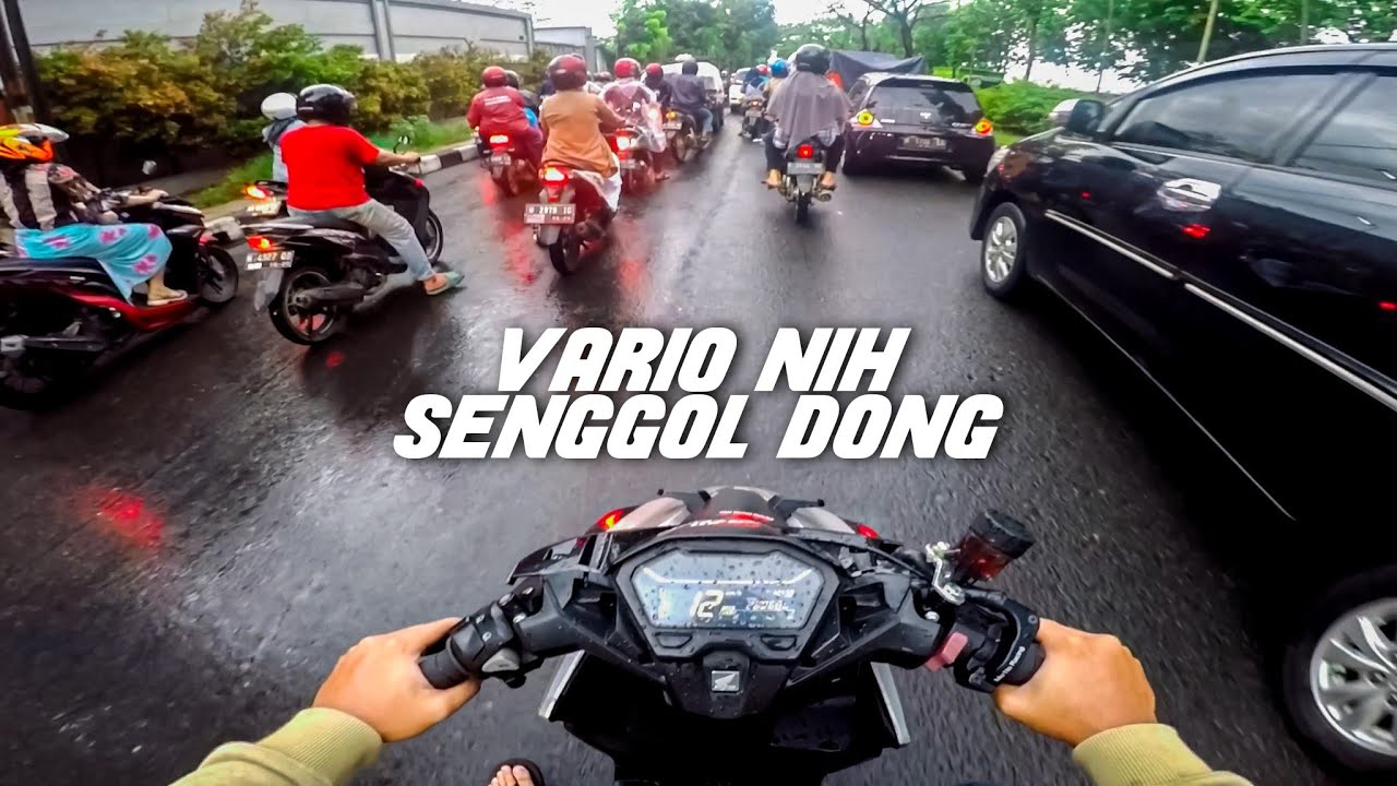 TEST RIDE VARIO BORE UP‼️