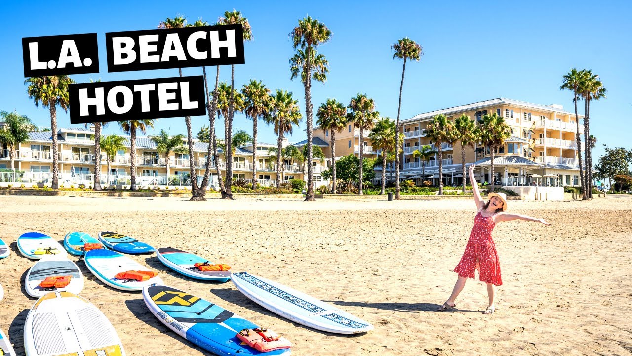 Остановитесь в отеле на пляже Калифорнии // Marina Del Rey // Jamaica Bay Inn