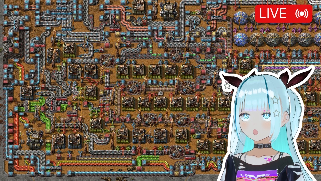 【He/Him】vanilla space age【Factorio】