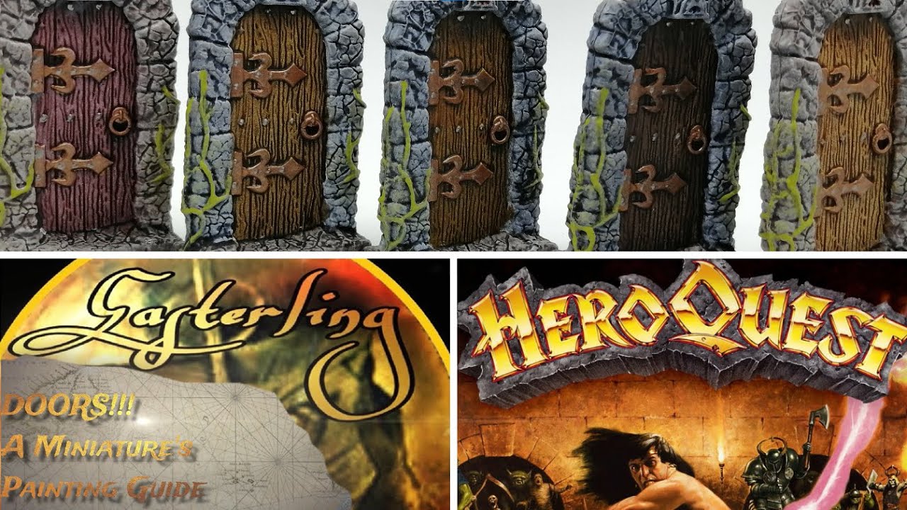 Painting Hero Quest Ep. 10 - How to Paint The Doors