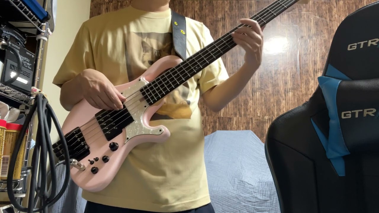 おちゃめ神物語コロコロポロンOP オリンポスのポロン／原良枝【BASS COVER】【耳コピ】